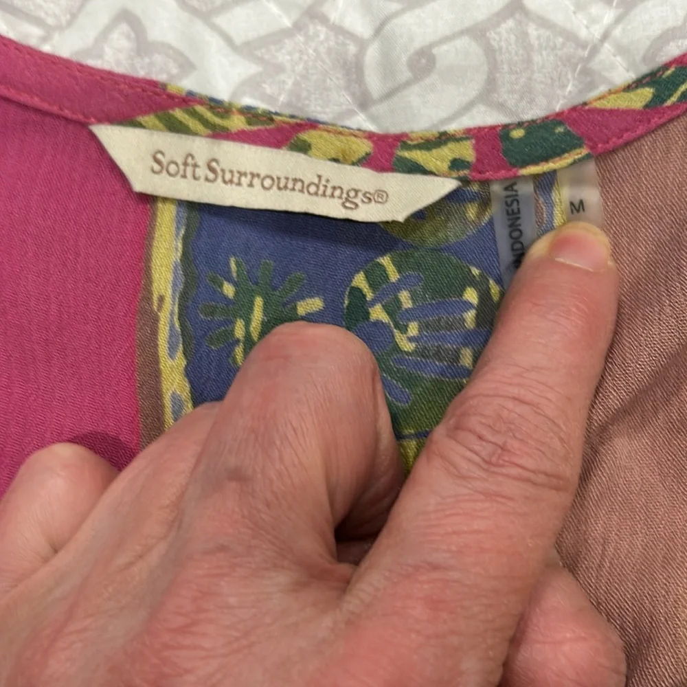 Soft Surroundings - Carnival Batik Topper Duster - Picture 4 of 9